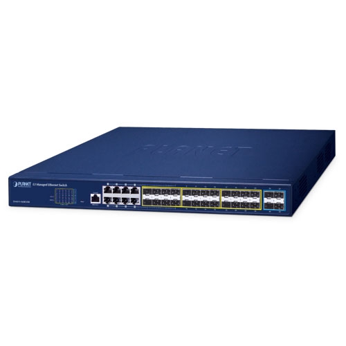 GS-6311-16S8C4XR Управляемый коммутатор L3/16 SFP 1G/8 комбо 1G/4 SFP+ 10G/резерв питание