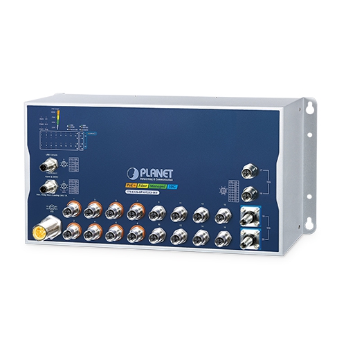 ITS-6326-8P10T2XS-WV Управляемый ЖД коммутатор L3/8 M12 PoE 1G/8 M12 1G/2 M12 10G/2 Q-ODC 10G