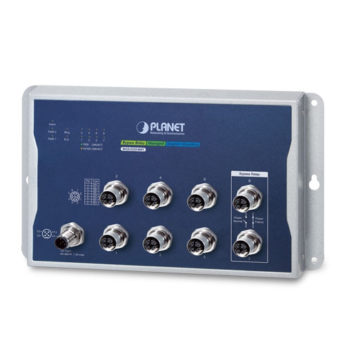 WGS-5225-8MT Промышленный управляемый коммутатор L2+/ 8 RJ45 1G