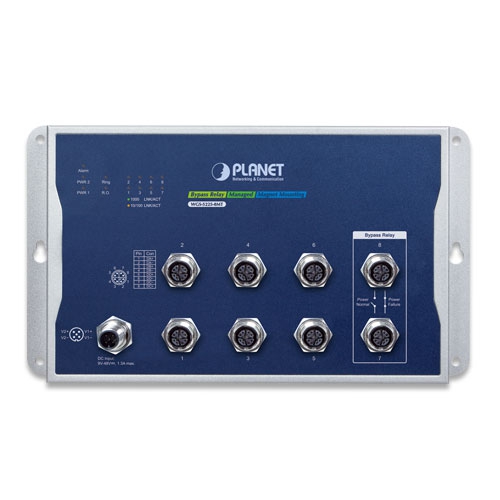 WGS-5225-8MT Промышленный управляемый коммутатор L2+/ 8 RJ45 1G