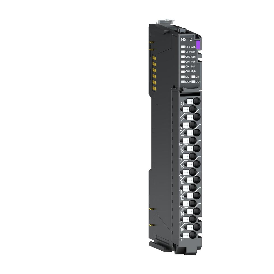 Высокоскоростной счетчик импульсов экодера Crevis M5112, 2CH, 5/24 В (DC), RTB 18