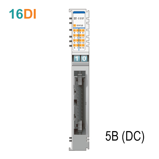 ST-111F Дискретный ввод, 16DI, 5 В (DC), Sink, IDC 20