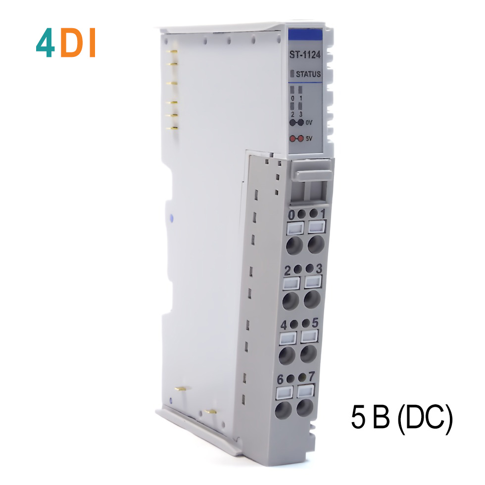 ST-1124 Дискретный ввод, 4DI, 5 В (DC), Source, RTB 8