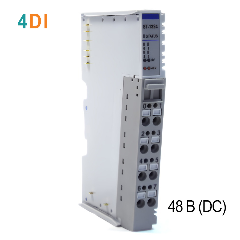 ST-1324 Дискретный ввод, 4DI, 48 В (DC), Source, RTB 8