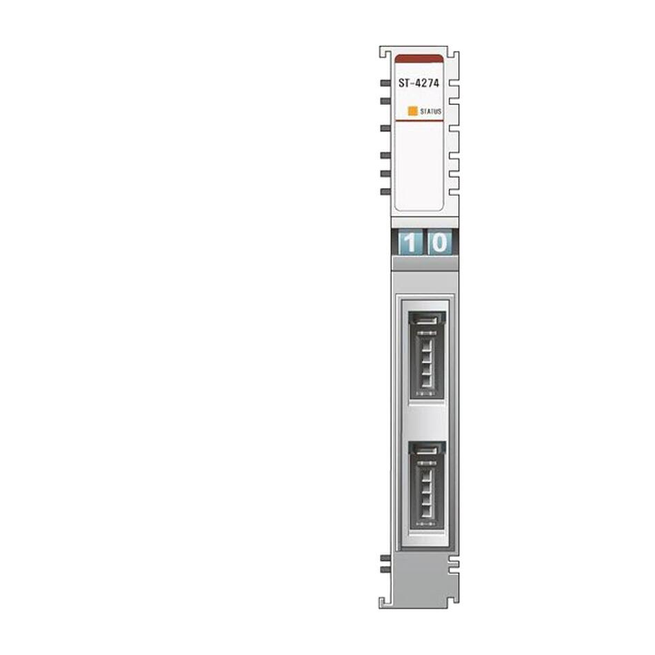 Модуль аналогового вывода Crevis ST-4274, 4AO, 4-20 мA, 12 бит ЦАП, 3M Mini-Clamp