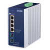 IGS-1000-4UP2X Промышленный неуправляемый коммутатор/4 RJ45 PoE 2.5G/2 SFP+ 10G