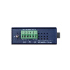ISW-621 Промышленный неуправляемый коммутатор/4 RJ45 PoE 100M/2 SFP 100M
