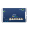 WGS-4215-8P2X Промышленный управляемый коммутатор L2+/ 8 RJ45 PoE 1G/2 SFP+ 10G