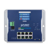 WGS-5225-8T2SV Промышленный управляемый коммутатор L2+/ 8 RJ45 1G/2 SFP 2.5G/дисплей