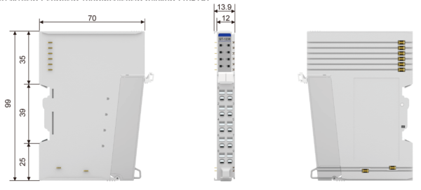 GT-1138 Дискретный ввод, 8DI, 3,3 В/5В (DC), Sink/Source, RTB 10