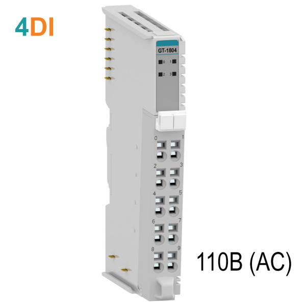 GT-1804 Дискретный ввод, 4DI, 110 В (AC), RTB 10