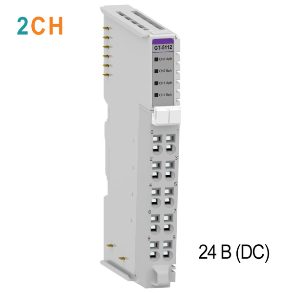 GT-5112 Высокоскоростной счетчик, 2CH, 24 В (DC), RTB 10