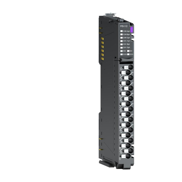 Высокоскоростной счетчик импульсов экодера Crevis M5112, 2CH, 5/24 В (DC), RTB 18