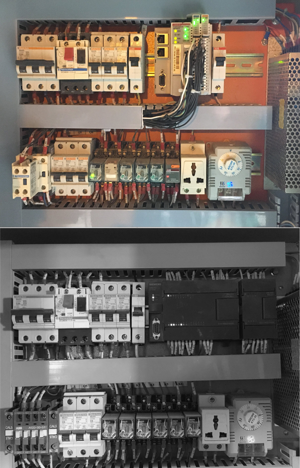 Модернизация шкафов управления цементного завода Модернизация шкафов управления цементного завода