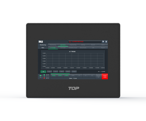 TOPRE0400WD Панель оператора 4.3″, 480x272, 64MB, SD карта, 24VDC