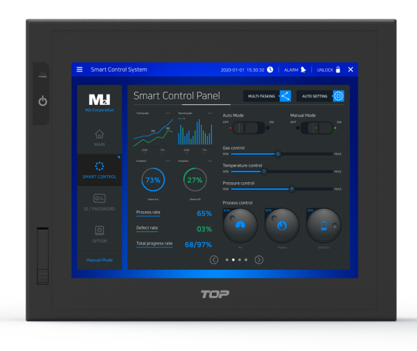 Панельный компьютер 12,1″, 220В, 1024x768, Core i3, RAM 8GB, SSD 256GB,VGA, HDMI